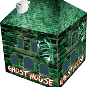 Ghost house fountain